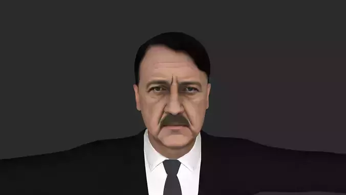 Adolf Hitler Hyper Realistic Full Body Fully Rigged 3D Character