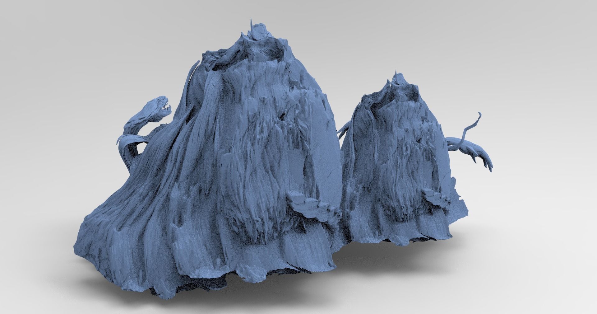 Fright Cave model set full  3D model_2