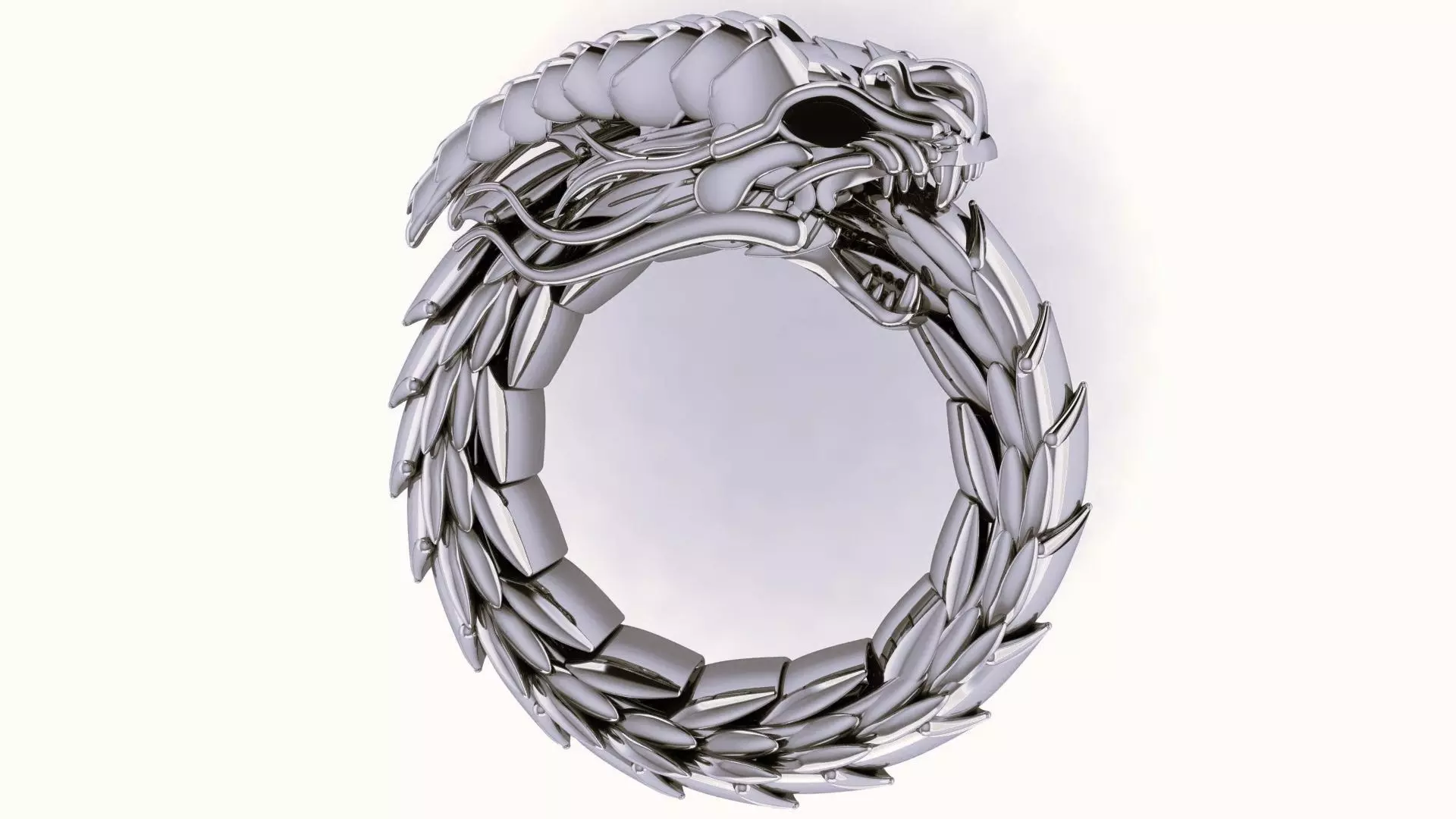 Dragon ring 3D print model