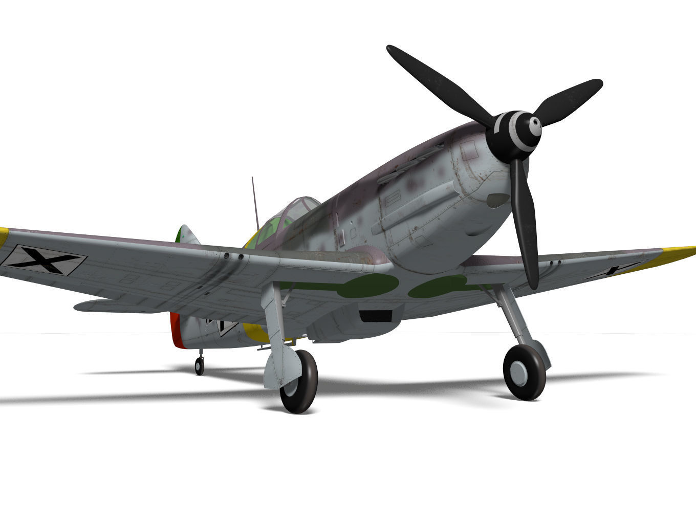 Dewoitine D520 3D model_7