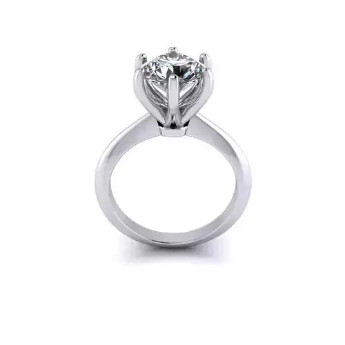 Tiffany Solitaire Diamond Ring R43
