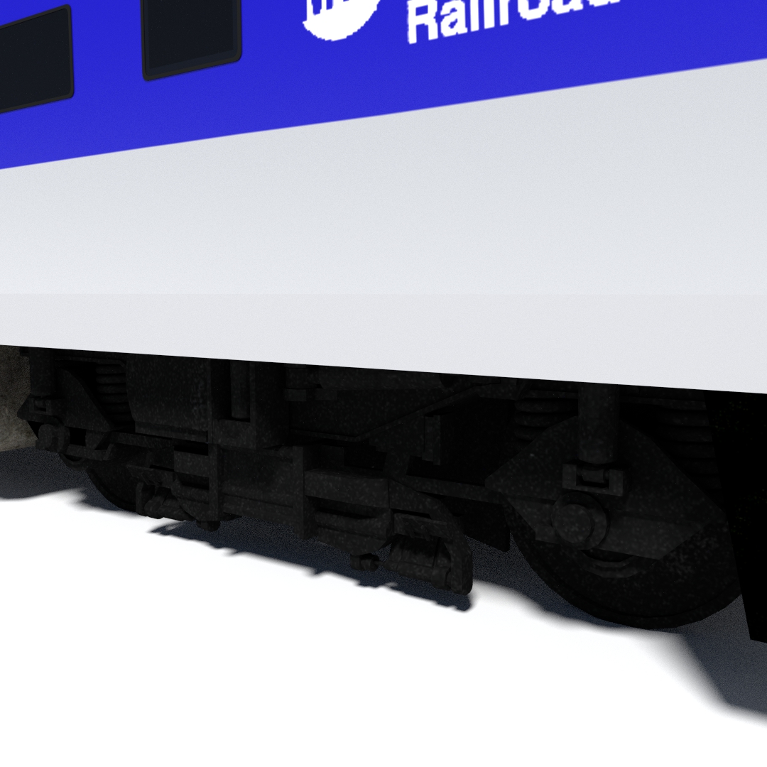Metro-North Wagon 2 3D model_4