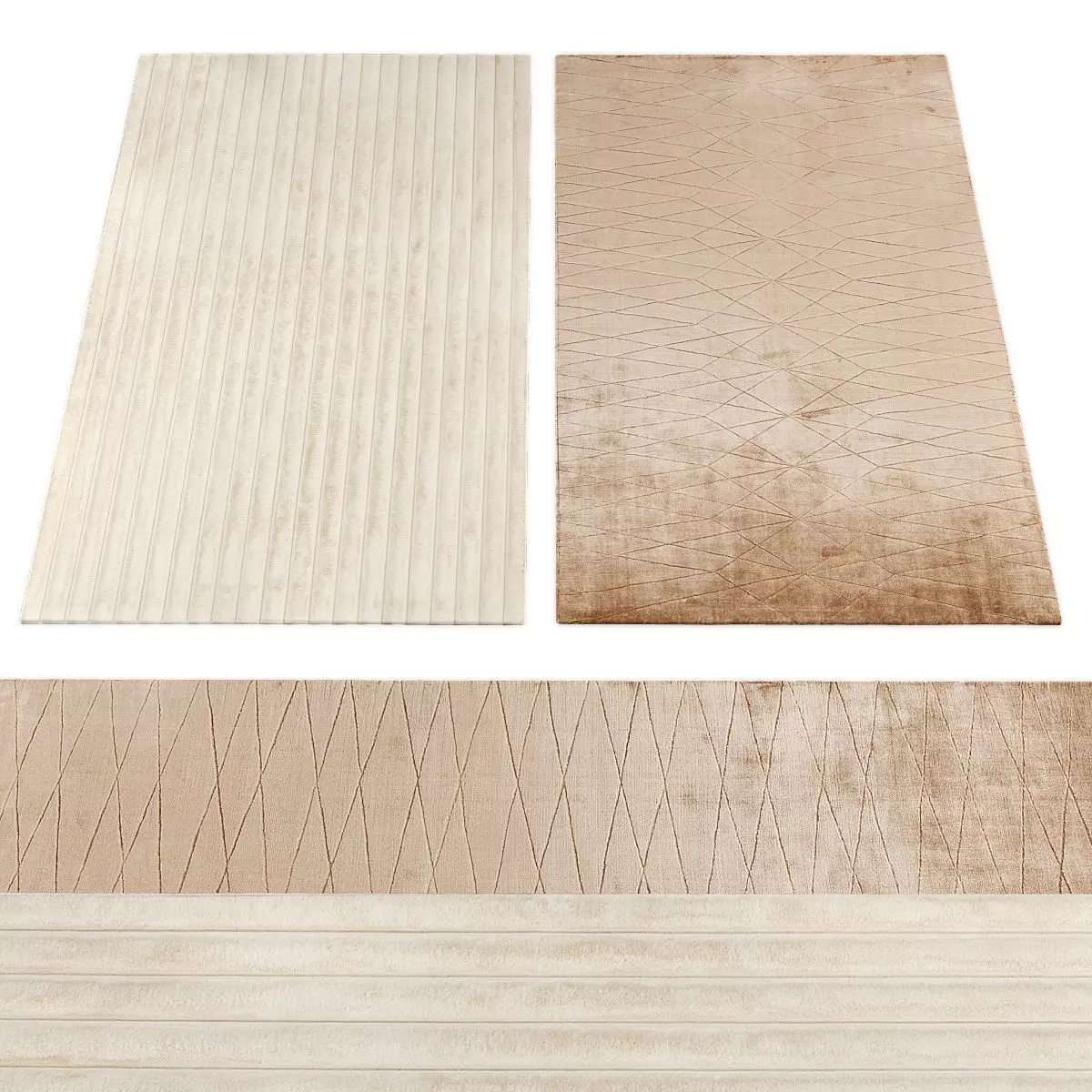 Rug500 Low-poly 3D model_0