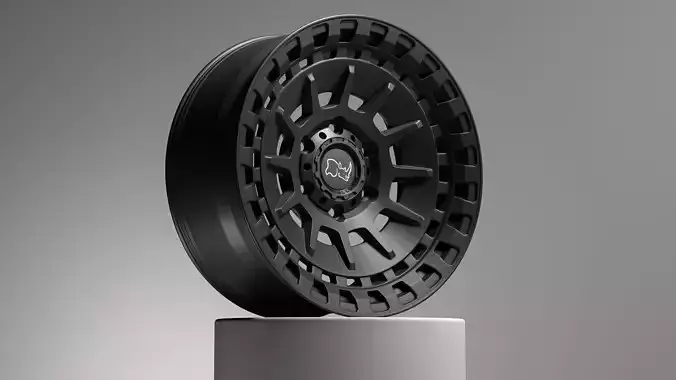 Black Rhino Barrage 3D model
