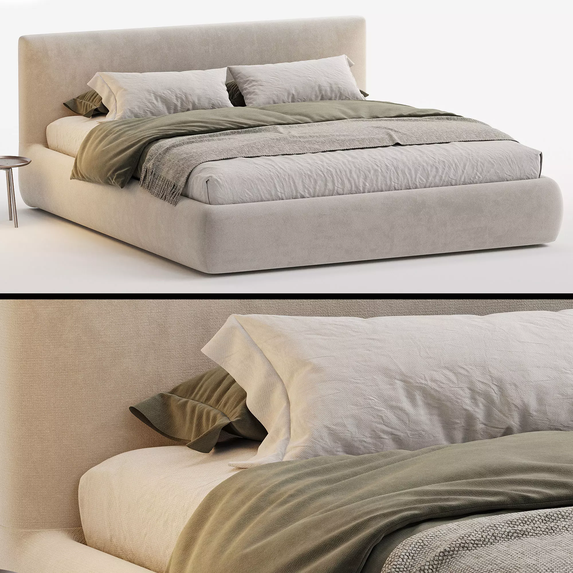 MERKURIO Bed 3D model_0