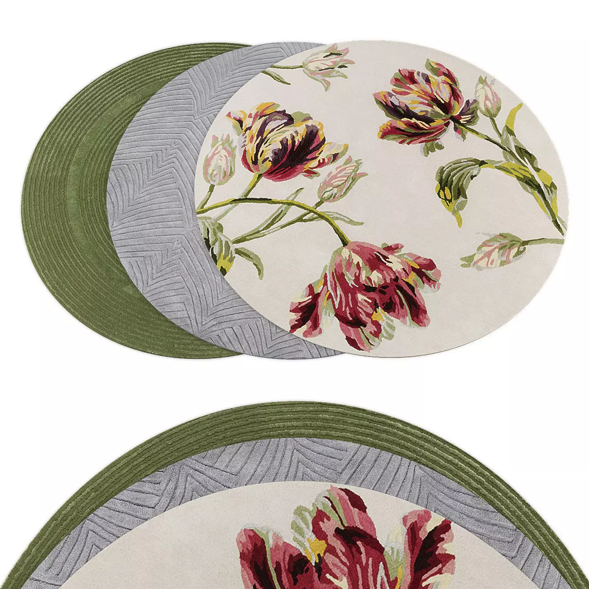 Rugs417 Low-poly 3D model_0