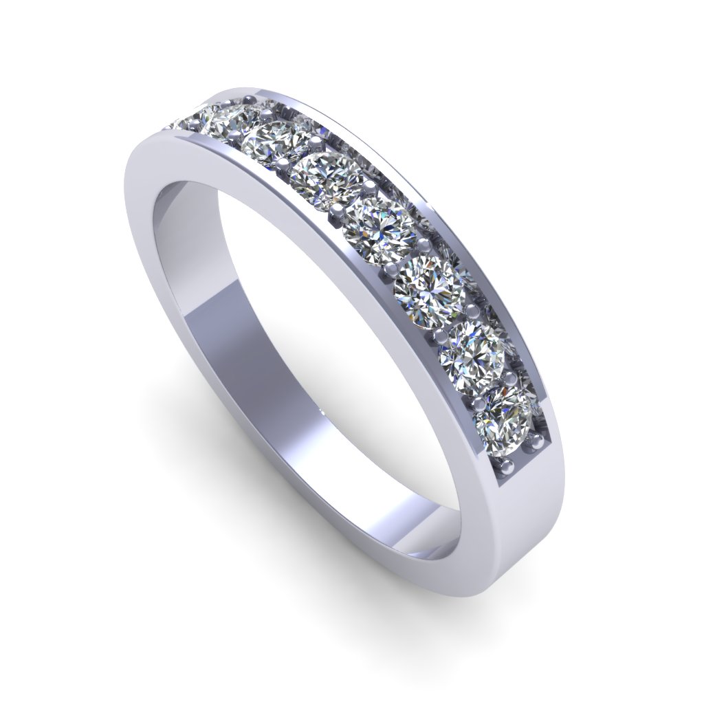 Wedding Band 3D print model_2