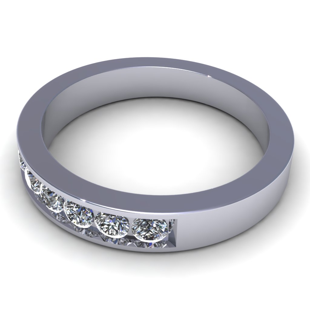 Wedding Band 3D print model_4