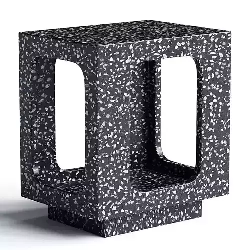 Oval Moon Side Table