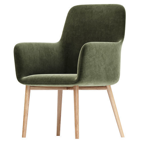 Mark Armchair 3D model 6