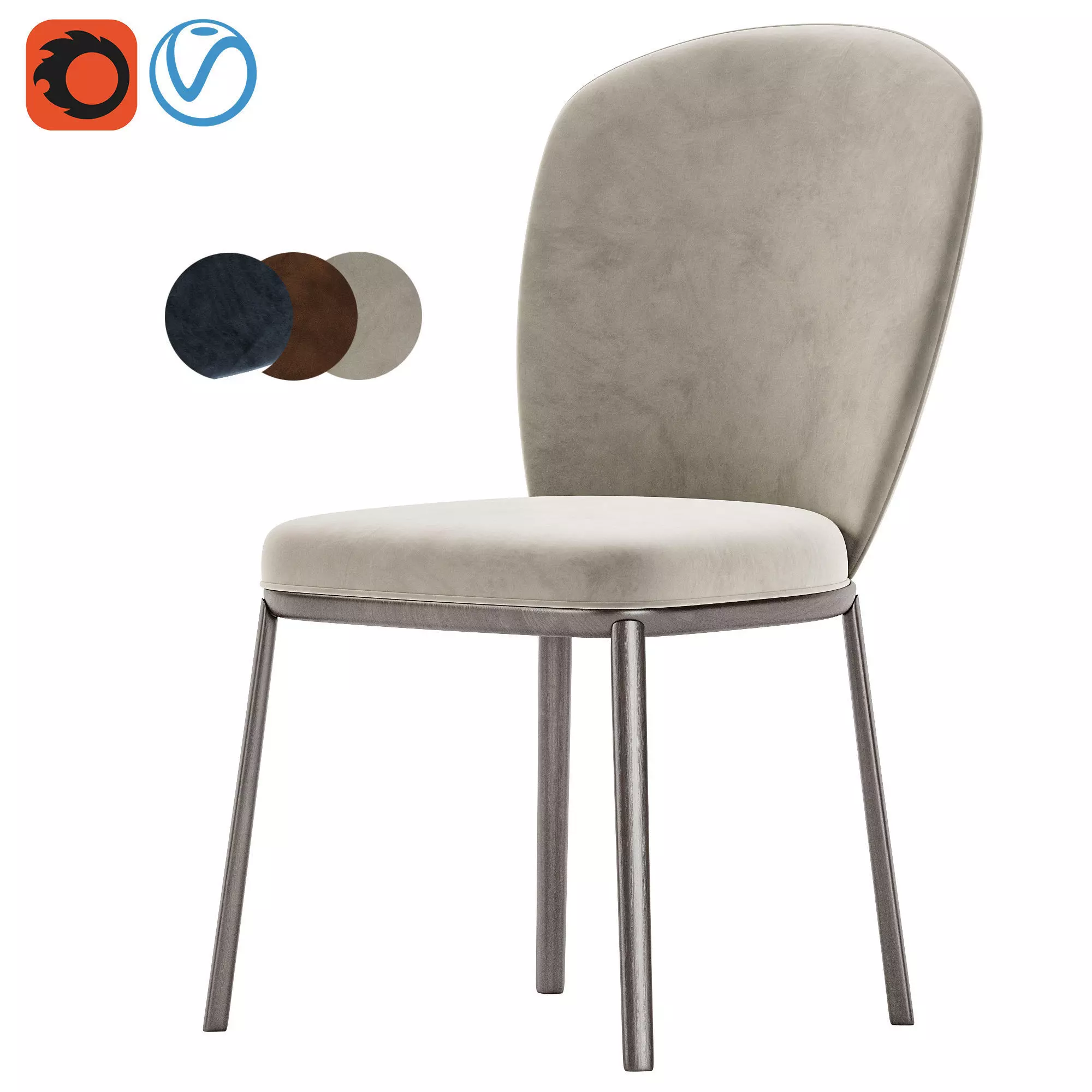 Chris chair 3D model