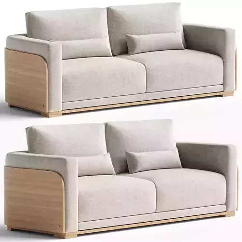 GALAPAGOS WOODEN FRAME SOFA