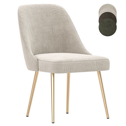 Mid Century Dining Chair 3D model