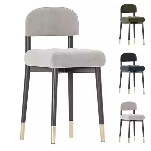 Ins Scandinavian Modern Chair 3D model