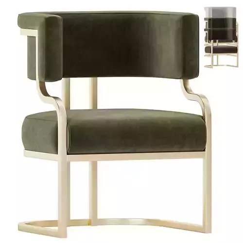 Light fixture faux modern chairs