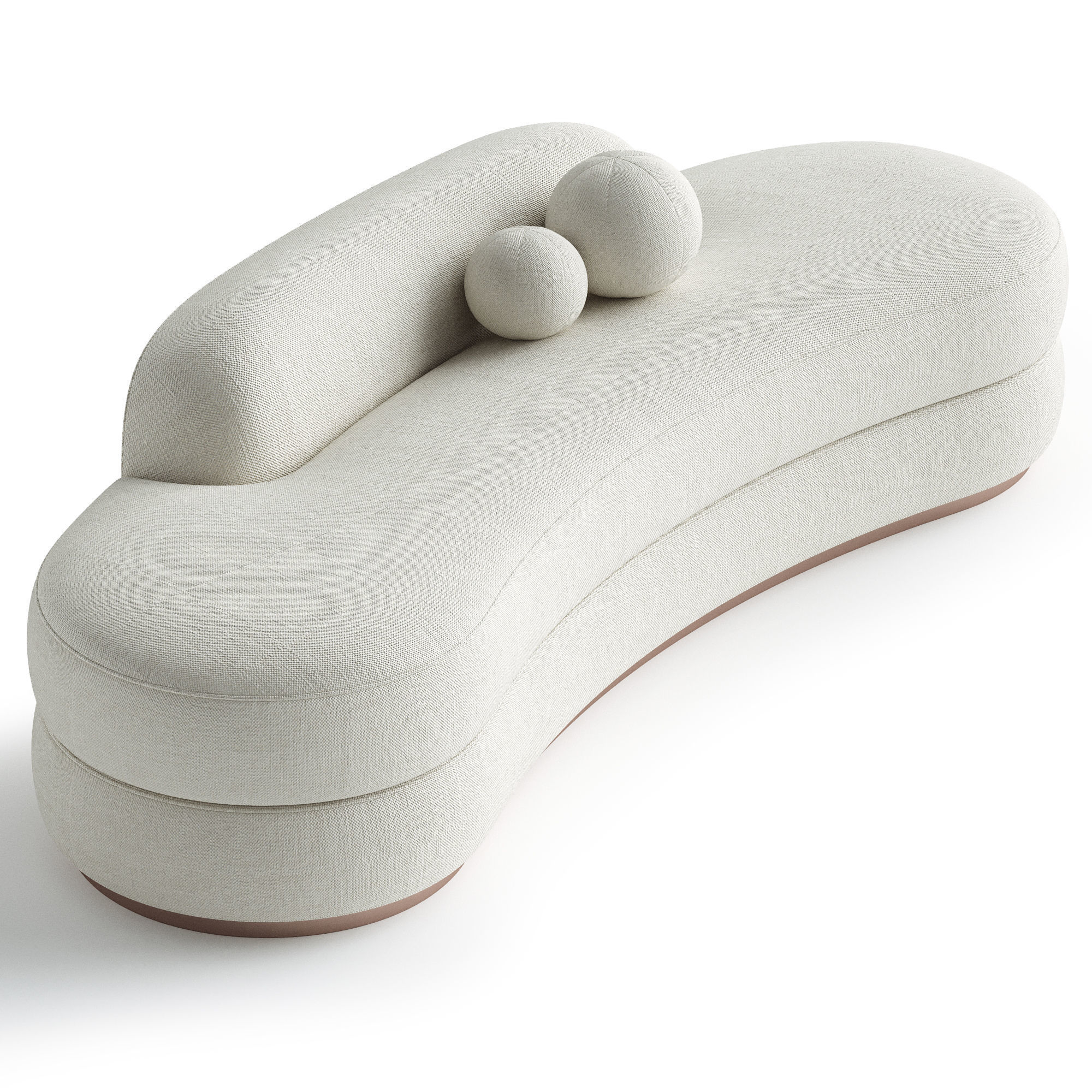 SOFA ICON Low-poly 3D model_1