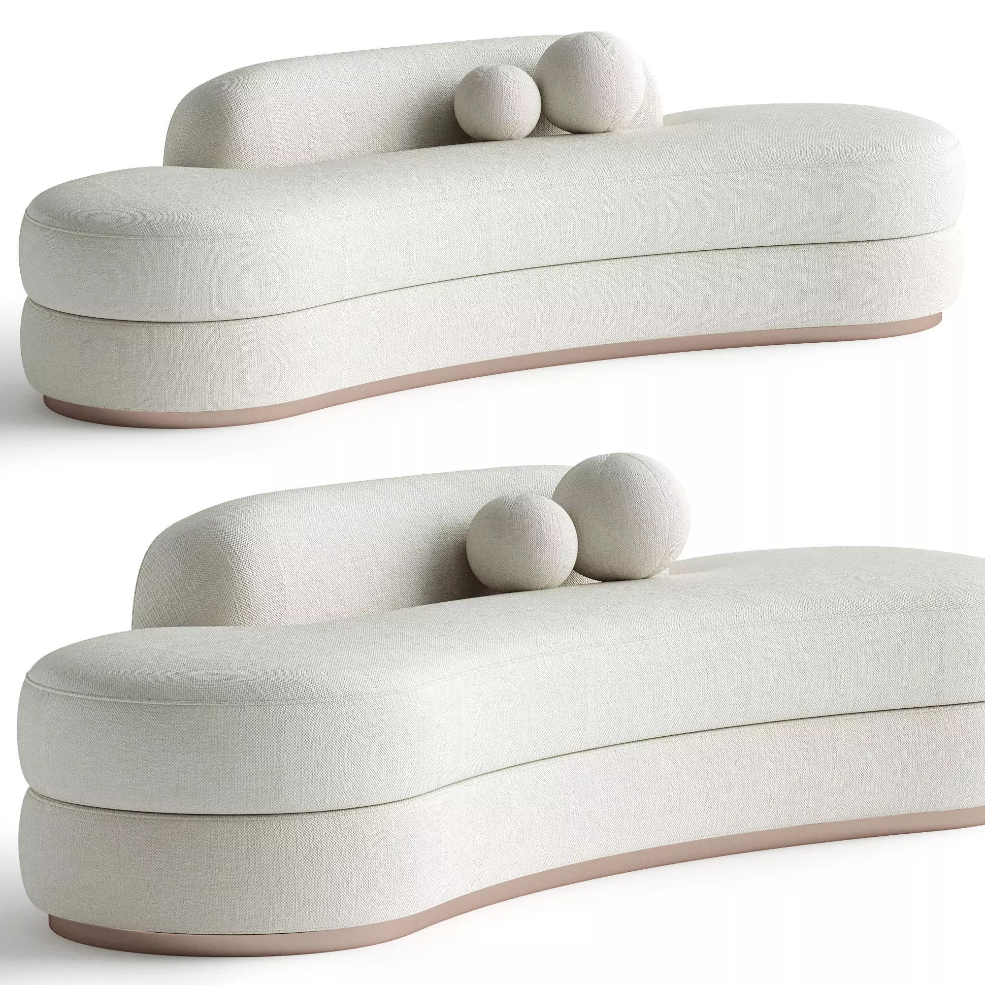 SOFA ICON Low-poly 3D model_0