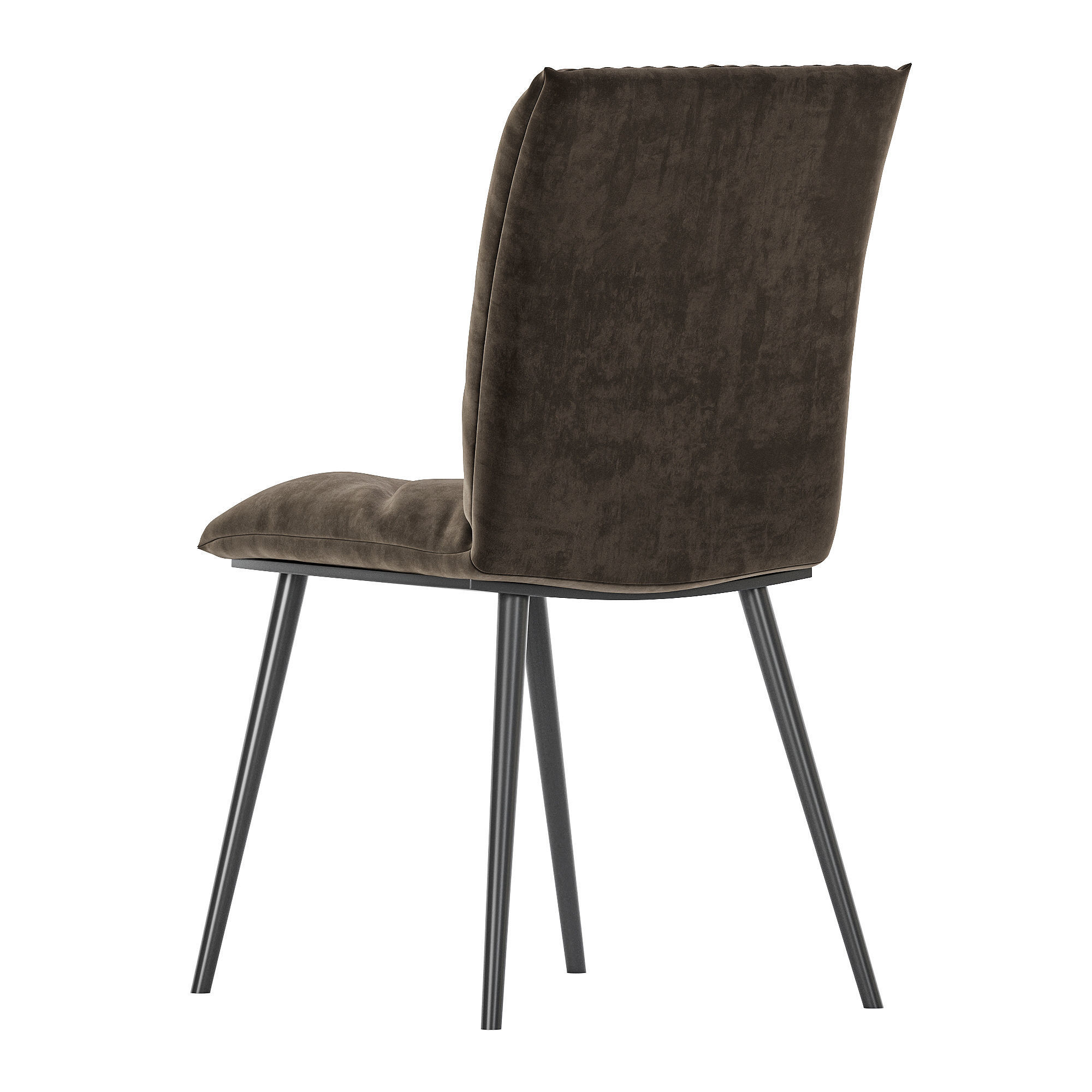 Scandinavian lamp light household chair 3D model_4