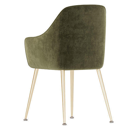 Luxurious Dining Chair 3D model 5