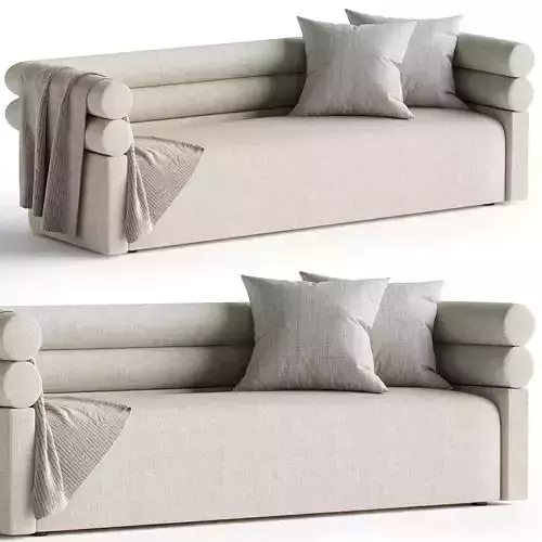 MARTON SOFA Low-poly 3D model