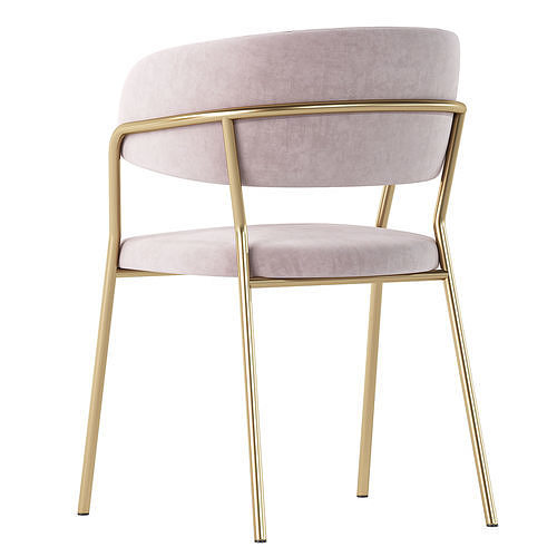 Kamelia chair 3D model 3
