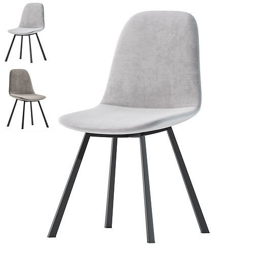 Agot chair 3D model 6