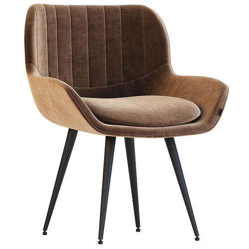 Carrot Chair 3D model 6