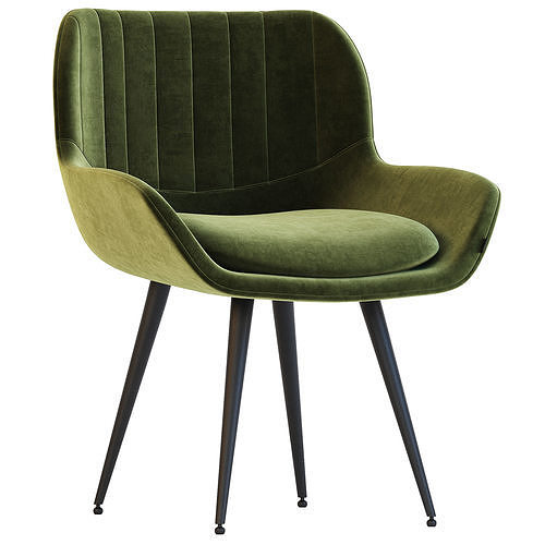 Carrot Chair 3D model 4