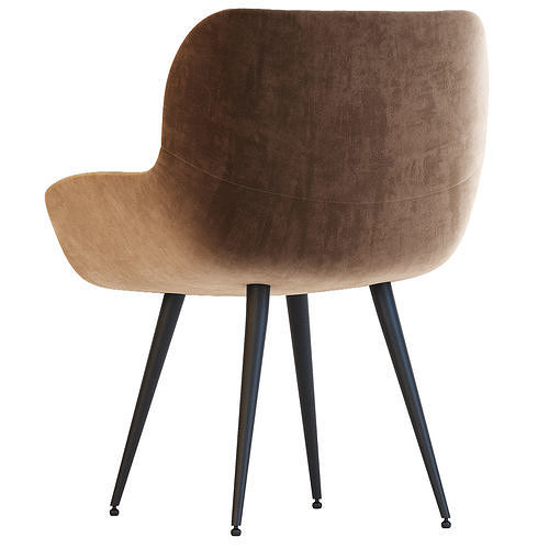 Carrot Chair 3D model 5