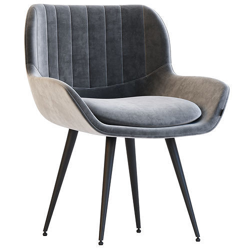Carrot Chair 3D model 2