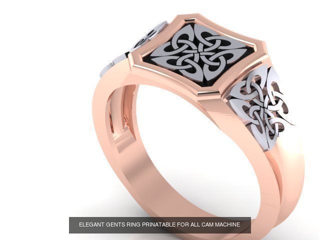 16 HIGHLY SOLD JEWELRY Men Groom Gents  Rings 3D Models 3D Model Collection_6