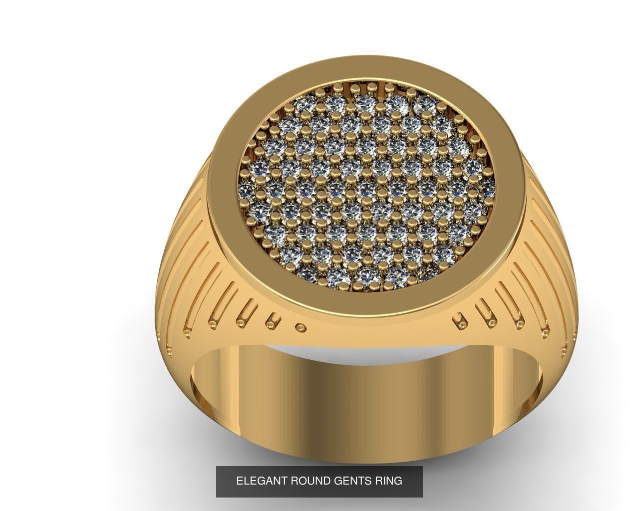 16 HIGHLY SOLD JEWELRY Men Groom Gents  Rings 3D Models 3D Model Collection_4