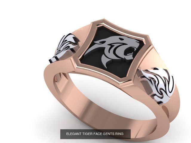 16 HIGHLY SOLD JEWELRY Men Groom Gents  Rings 3D Models 3D Model Collection_9