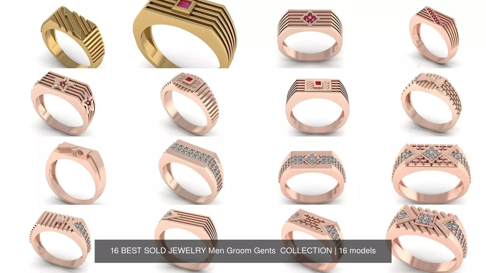 16 BEST SOLD JEWELRY Men Groom Gents  COLLECTION _0