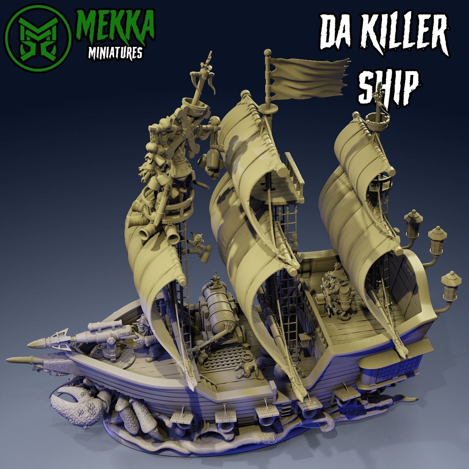 Da Killer Ship 3D print model_1