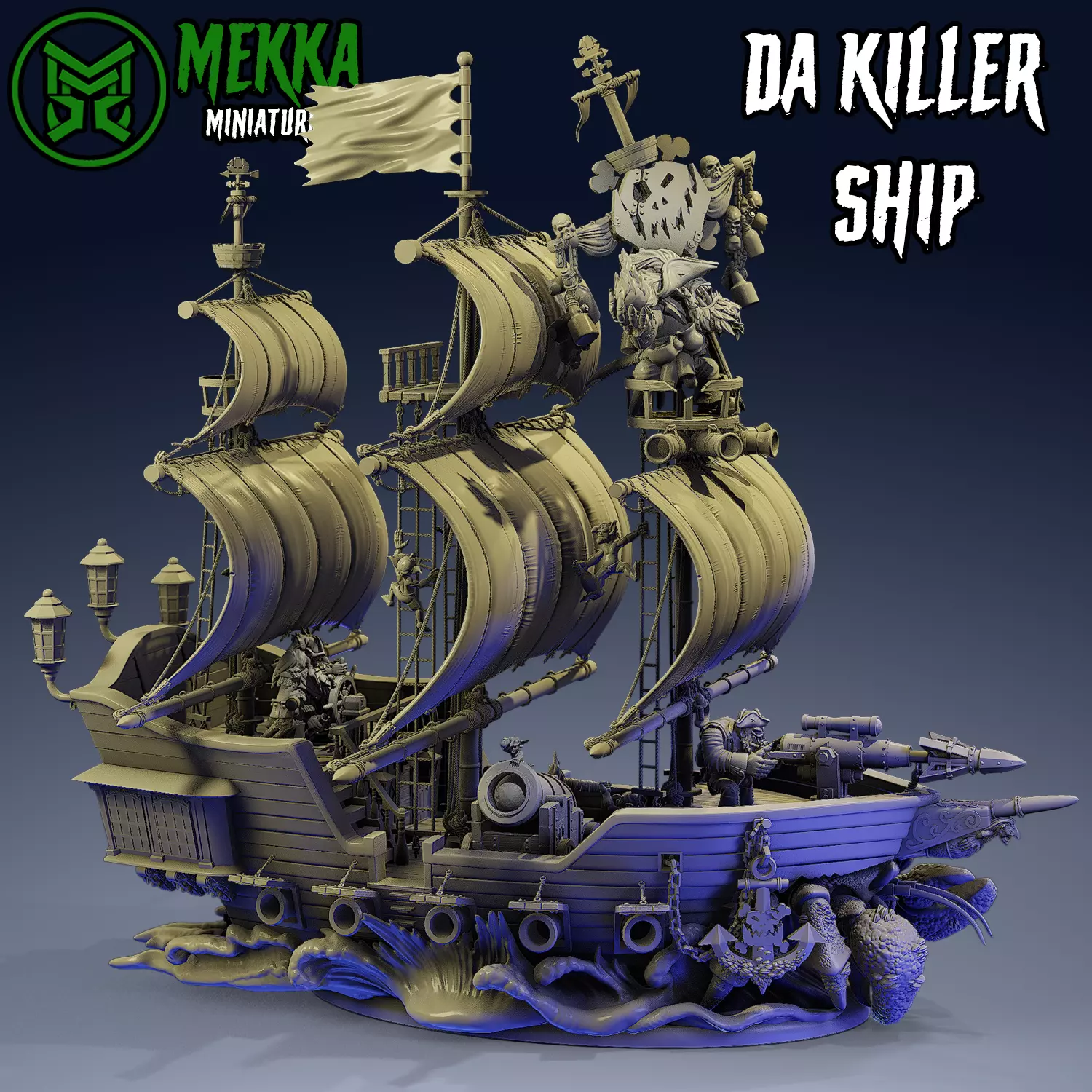 Da Killer Ship 3D print model_0
