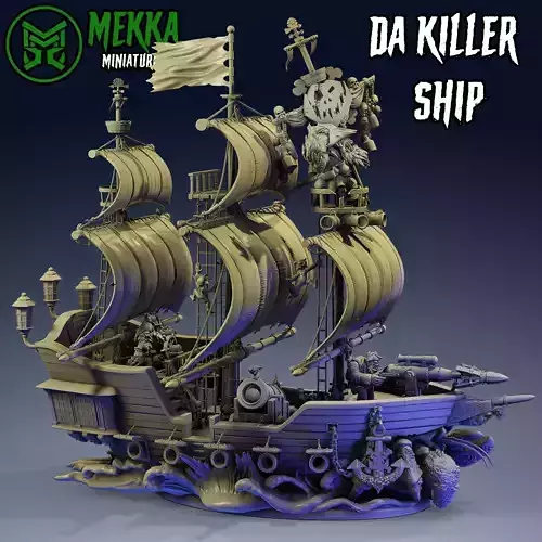 Da Killer Ship 3D print model