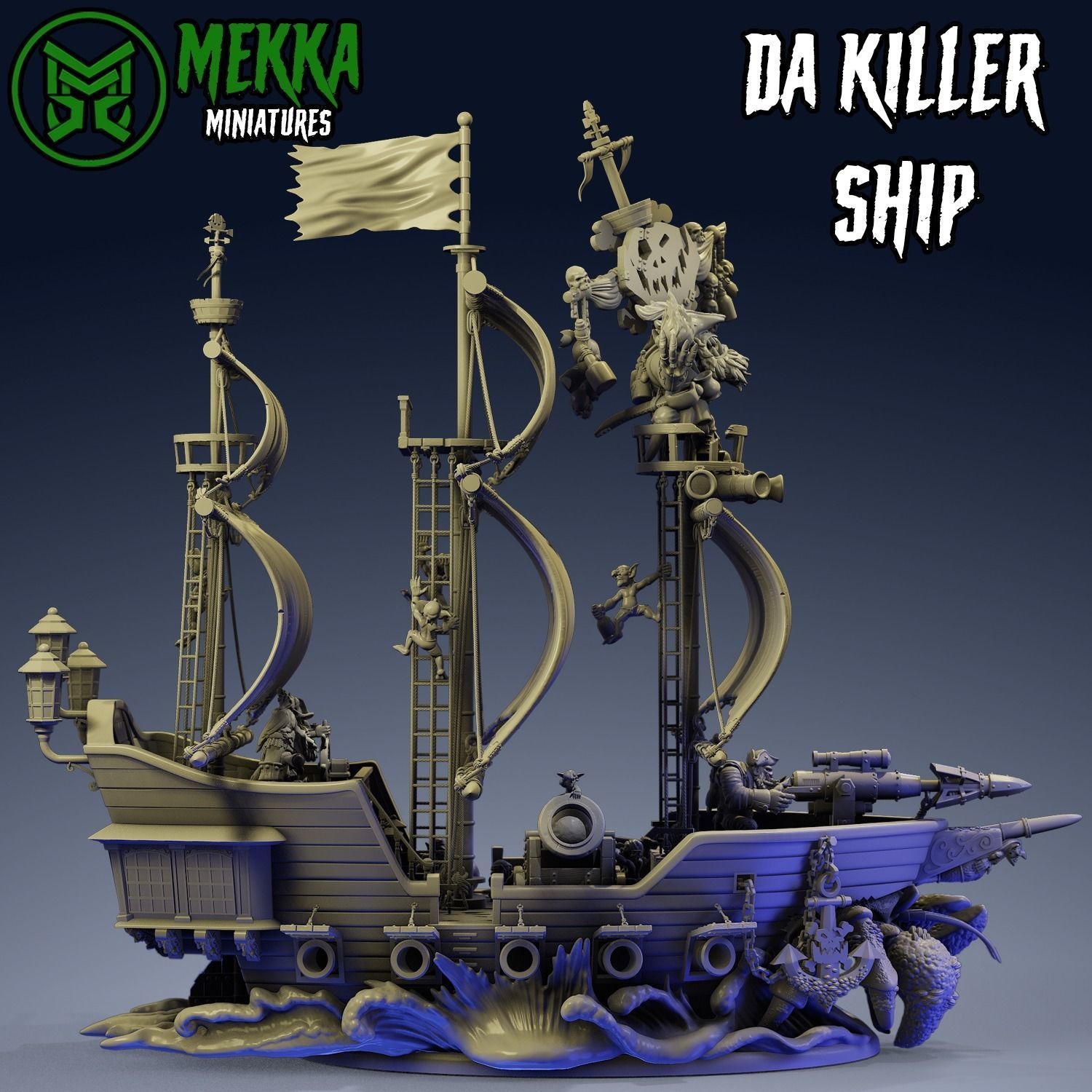 Da Killer Ship 3D print model_3