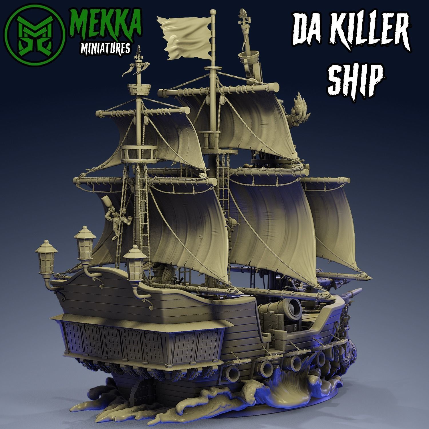 Da Killer Ship 3D print model_4