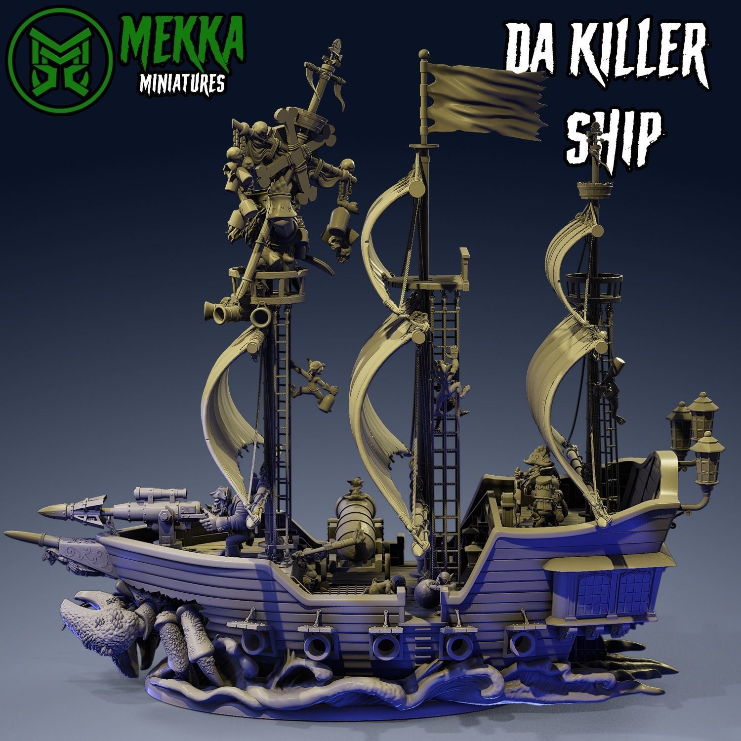 Da Killer Ship 3D print model_5