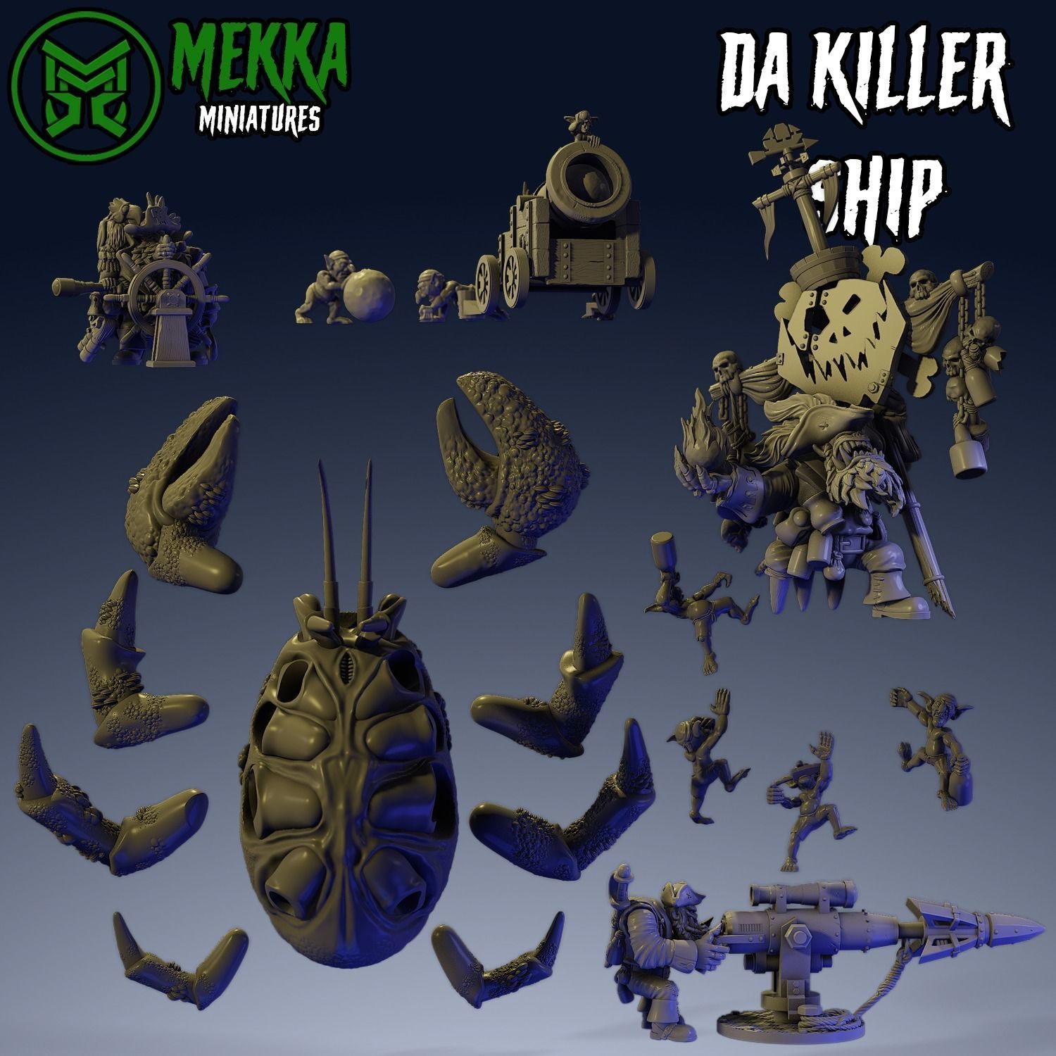 Da Killer Ship 3D print model_7