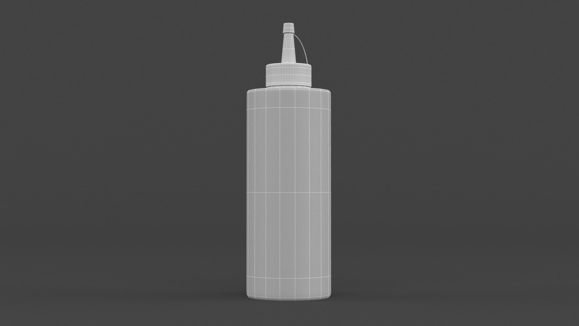 Sauce Bottles 3D model_11