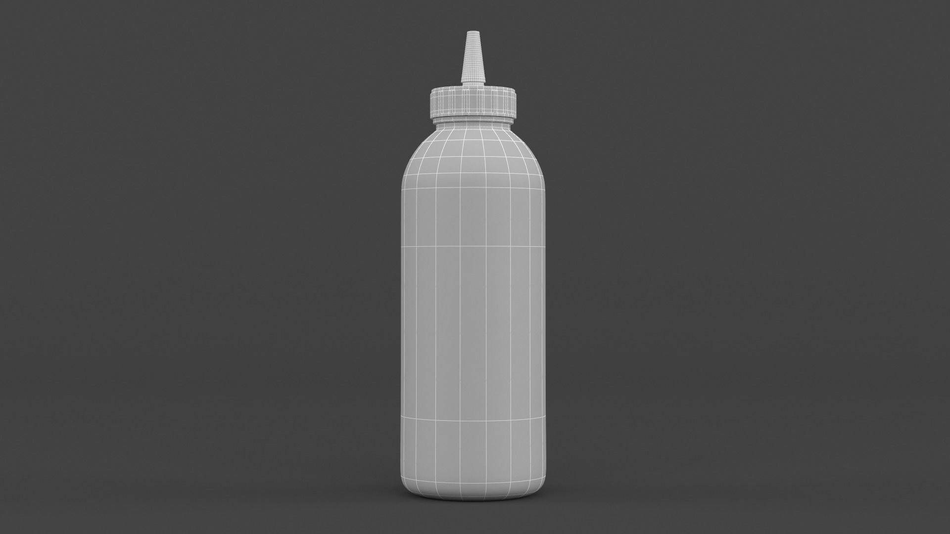 Sauce Bottles 3D model_14