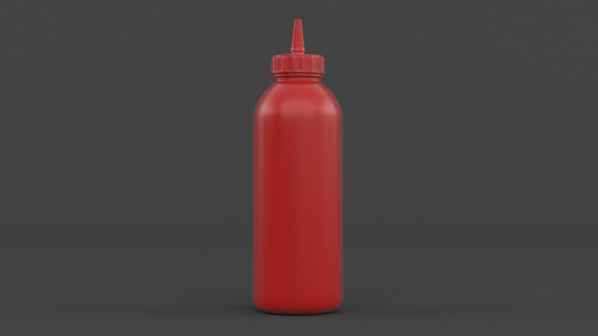 Sauce Bottles 3D model_6