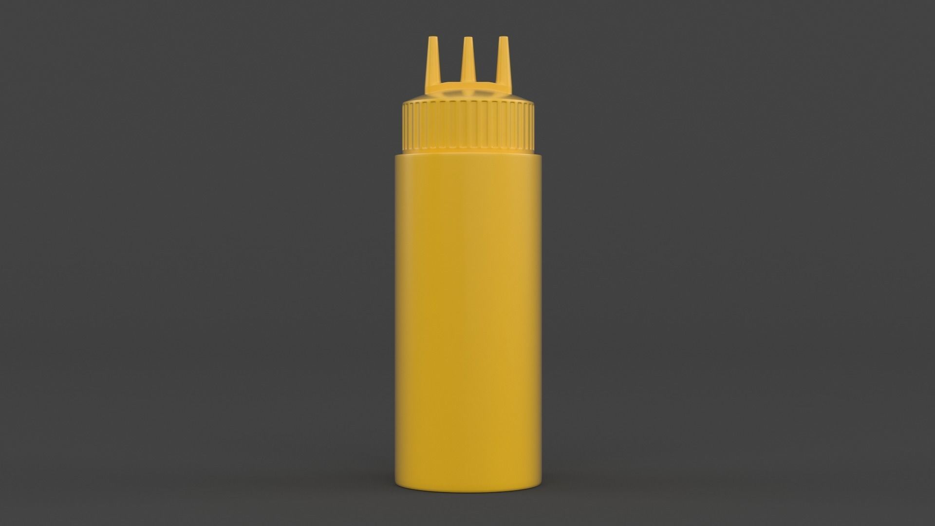 Sauce Bottles 3D model_4