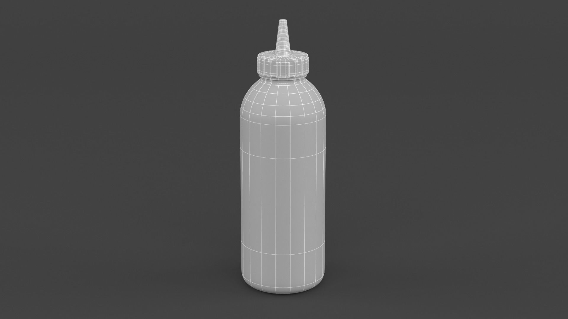 Sauce Bottles 3D model_15