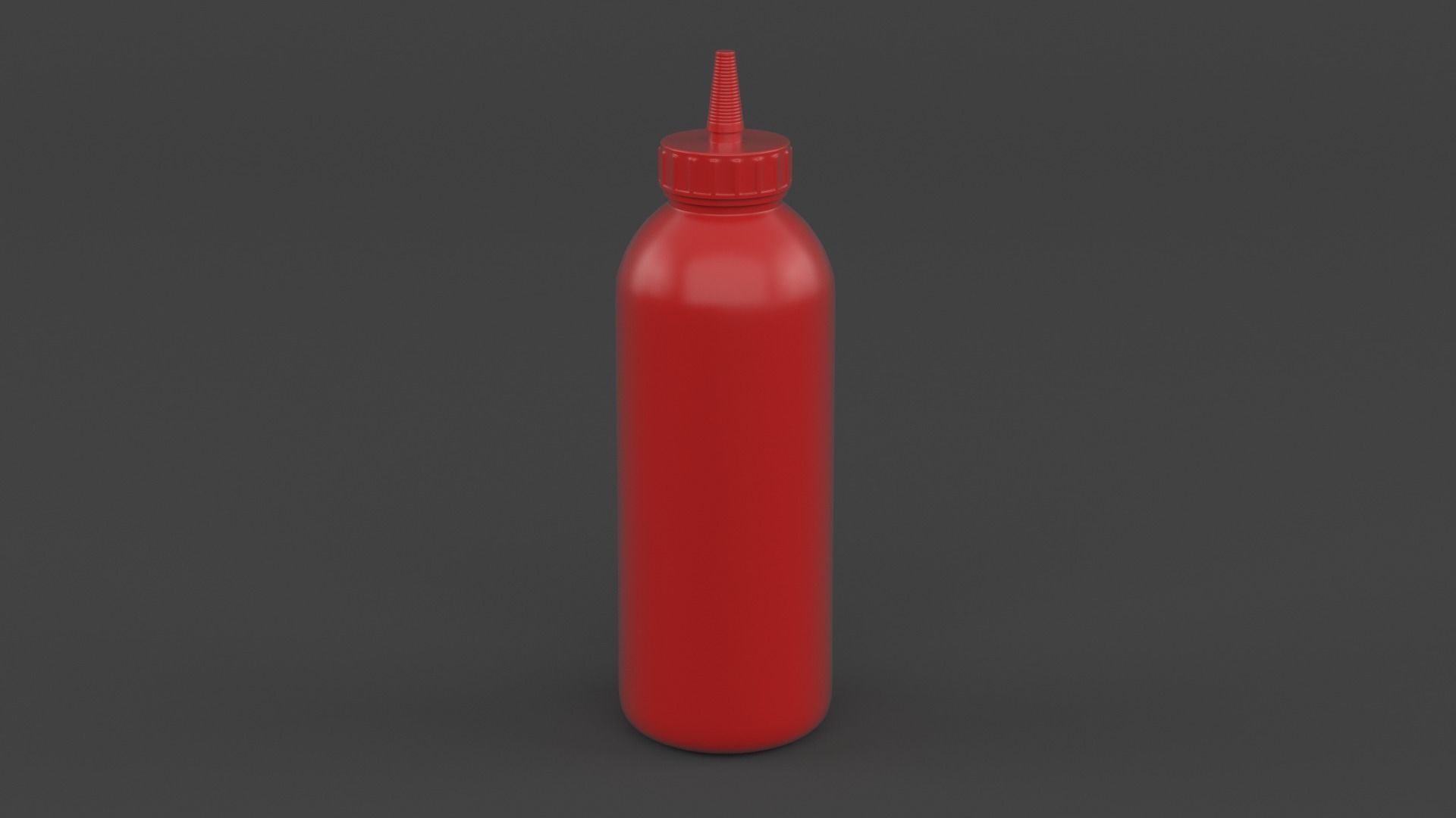 Sauce Bottles 3D model_7