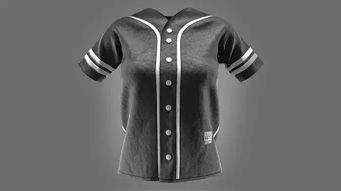 Female Baseball half-sleeve T-shirt