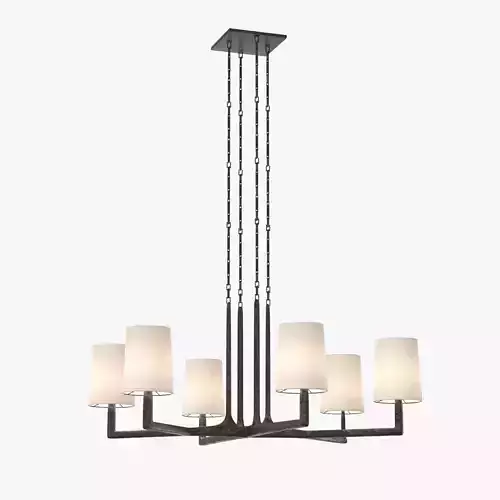 Wright Round Chandelier 36in