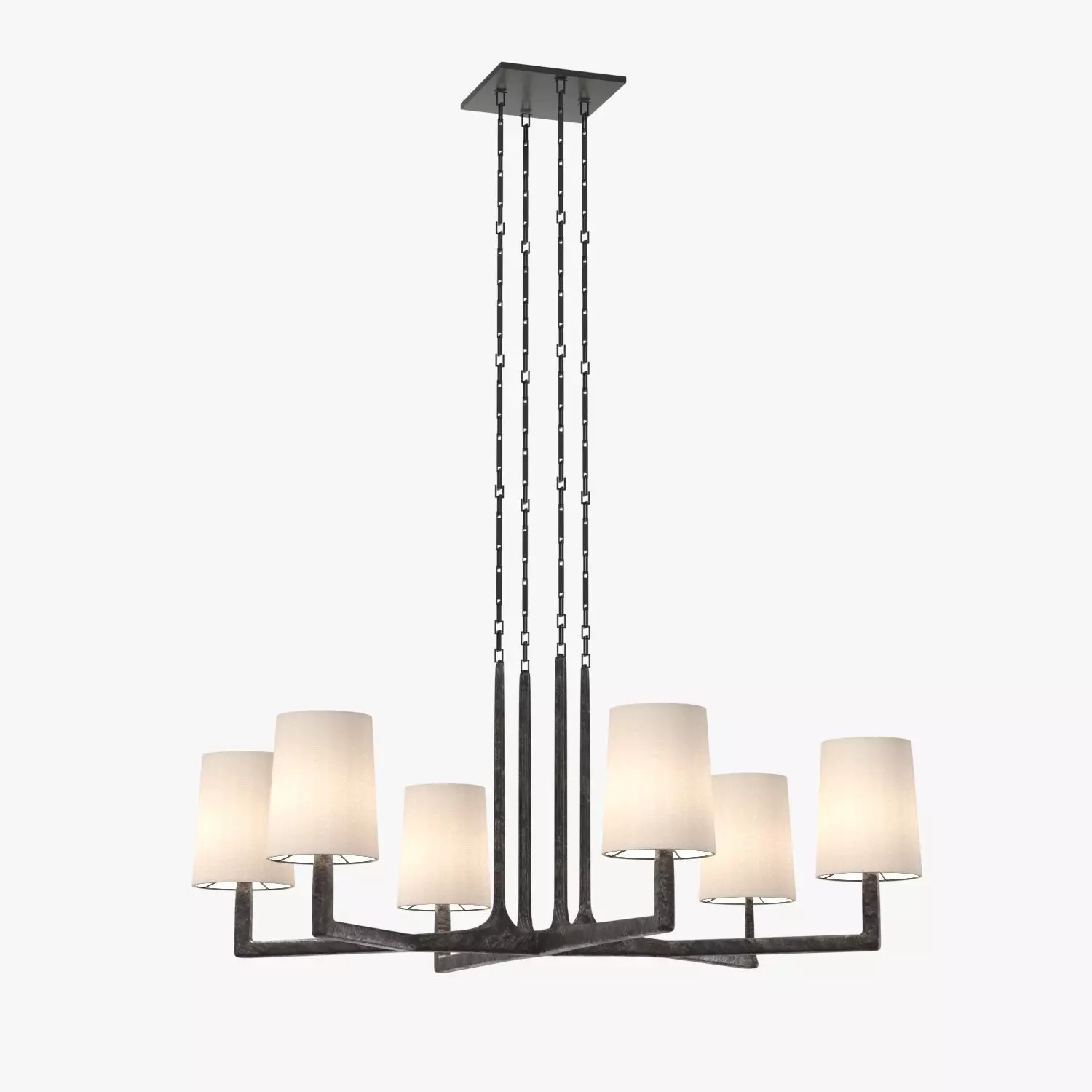 Wright Round Chandelier 36in 3D model